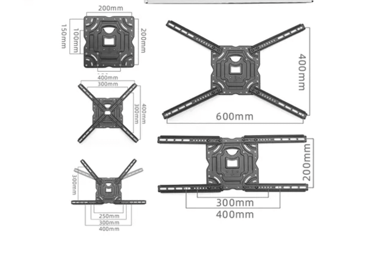 North Bayou Cantilever TV Wall Mount for 32"-70" TV's (P5)