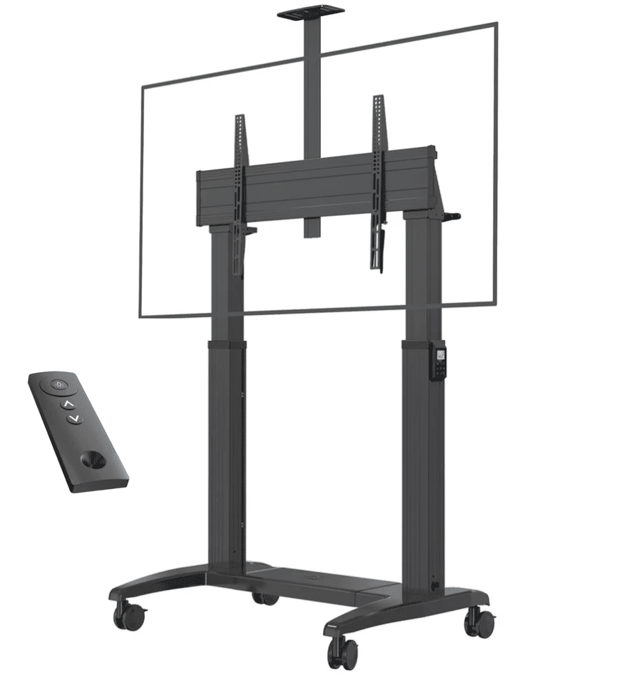 North Bayou Motorised TV Cart for Large 75"120" TV's ( T100 )