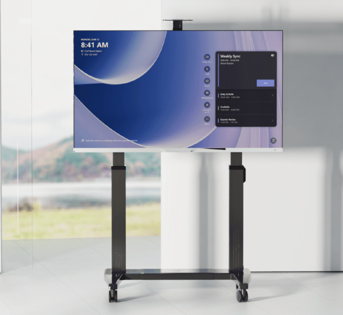 North Bayou Motorised TV Cart for Large 75"120" TV's ( T100 )